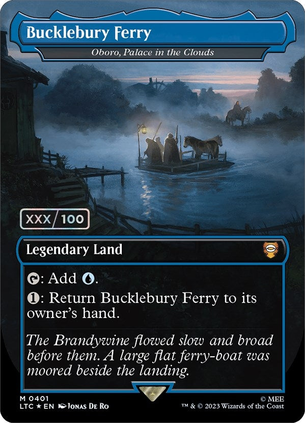 Image for Bucklebury Ferry - Oboro, Palace in the Clouds (Serial Numbered) (Commander: The Lord of the Rings: Tales of Middle-earth) (401) - Magic: The Gathering