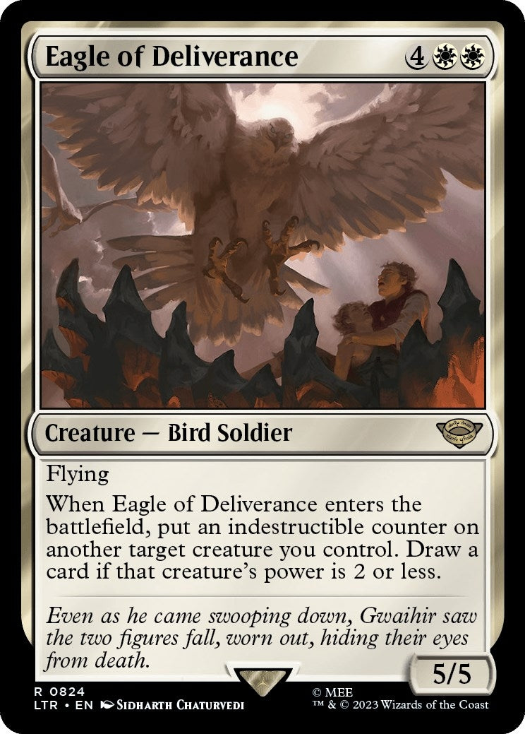 Image for Eagle of Deliverance (Universes Beyond: The Lord of the Rings: Tales of Middle-earth) (824) - Magic: The Gathering
