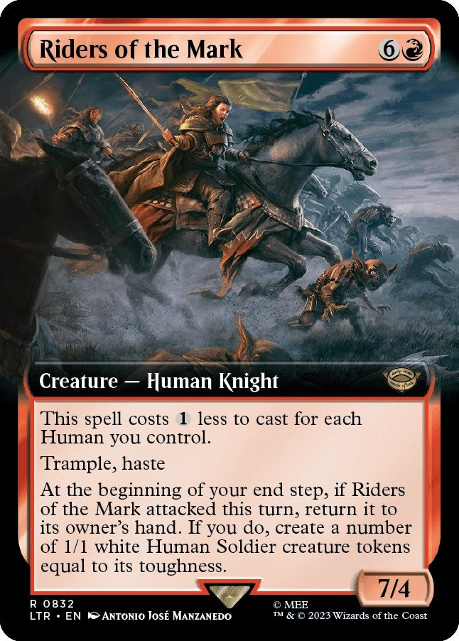 Image for Riders of the Mark (Extended Art) (Universes Beyond: The Lord of the Rings: Tales of Middle-earth) (832) - Magic: The Gathering