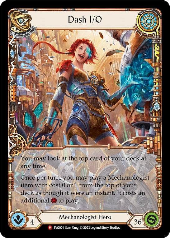 Image for Dash I/O (Bright Lights) (EVO001) - Flesh and Blood TCG