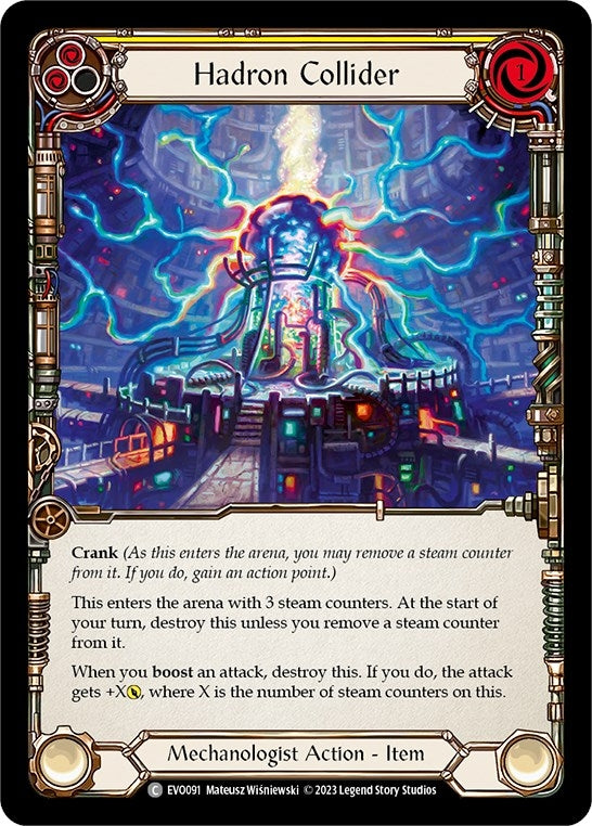 Image for Hadron Collider (Yellow) (Bright Lights) (EVO091) - Flesh and Blood TCG