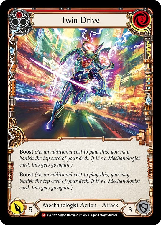 Image for Twin Drive (Bright Lights) (EVO142) - Flesh and Blood TCG