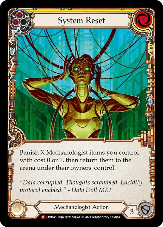 Image for System Reset (Bright Lights) (EVO145) - Flesh and Blood TCG