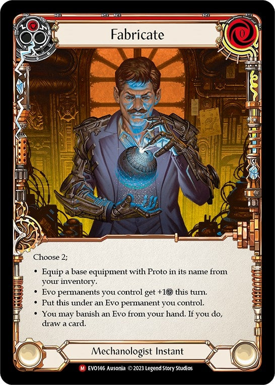 Image for Fabricate (Bright Lights) (EVO146) - Flesh and Blood TCG