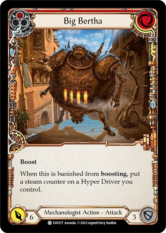Image for Big Bertha (Red) (Bright Lights) (EVO177) - Flesh and Blood TCG