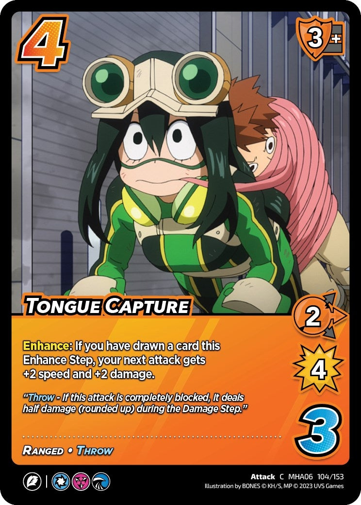 Image for Tongue Capture (UniVersus: My Hero Academia: Jet Burn) (104/153) - UniVersus