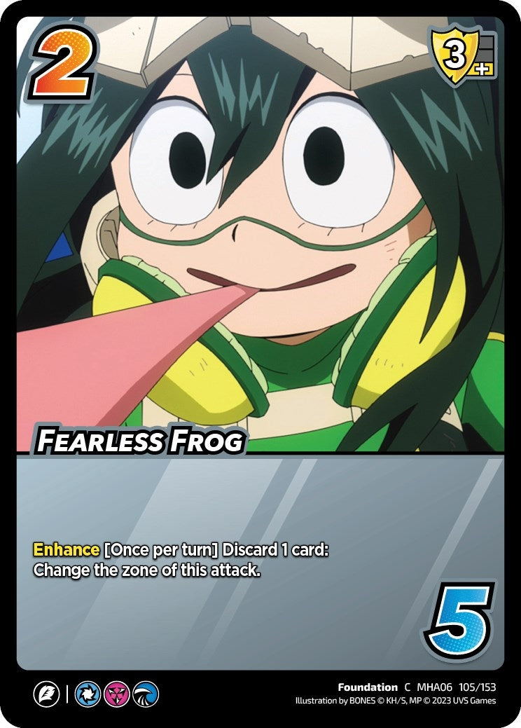 Image for Fearless Frog (UniVersus: My Hero Academia: Jet Burn) (105/153) - UniVersus