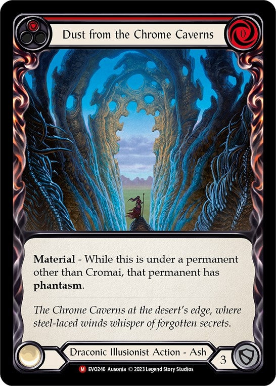 Image for Dust from the Chrome Caverns (Bright Lights) (EVO246) - Flesh and Blood TCG