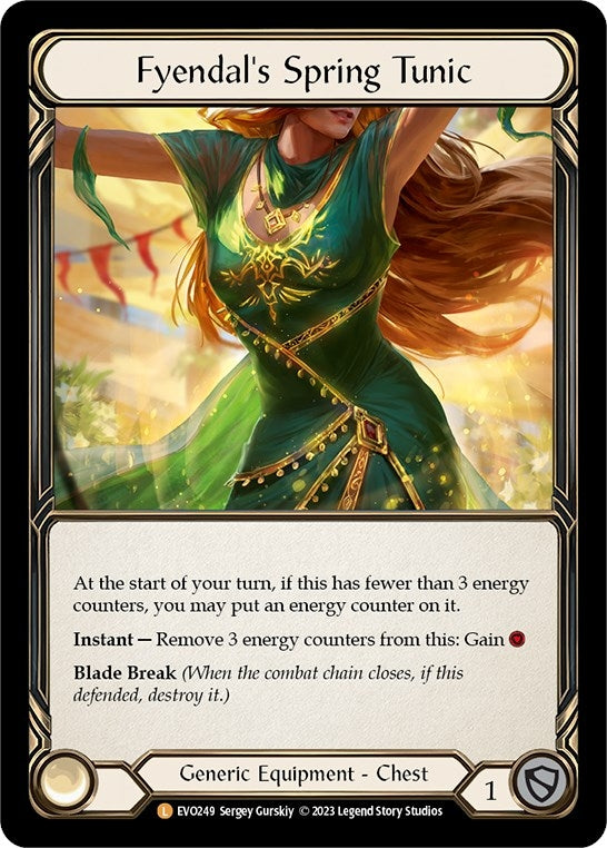 Image for Fyendal's Spring Tunic (Bright Lights) (EVO249) - Flesh and Blood TCG