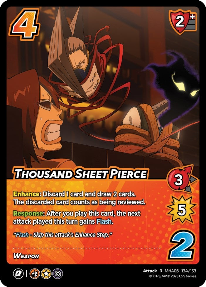Image for Thousand Sheet Pierce (UniVersus: My Hero Academia: Jet Burn) (134/153) - UniVersus