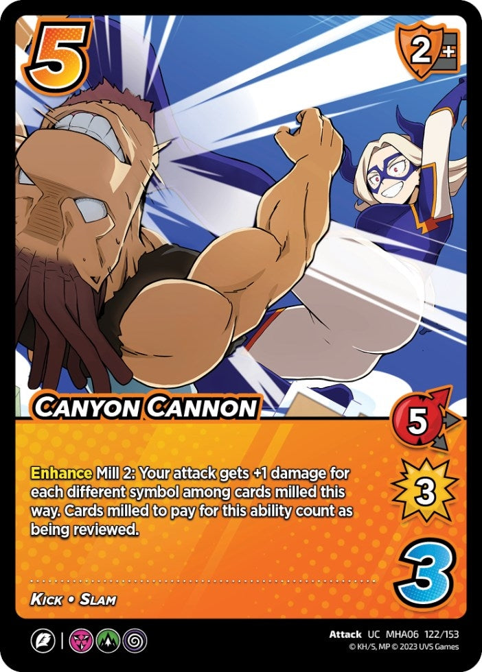 Image for Canyon Cannon (UniVersus: My Hero Academia: Jet Burn) (122/153) - UniVersus