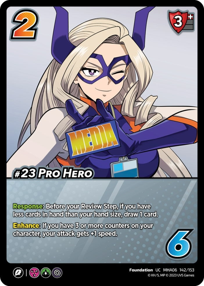 Image for #23 Pro Hero (UniVersus: My Hero Academia: Jet Burn) (142/153) - UniVersus