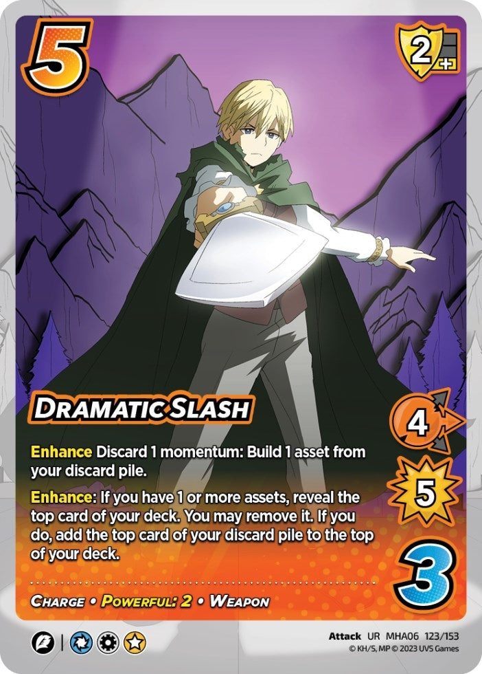 Image for Dramatic Slash (UniVersus: My Hero Academia: Jet Burn) (123/153) - UniVersus