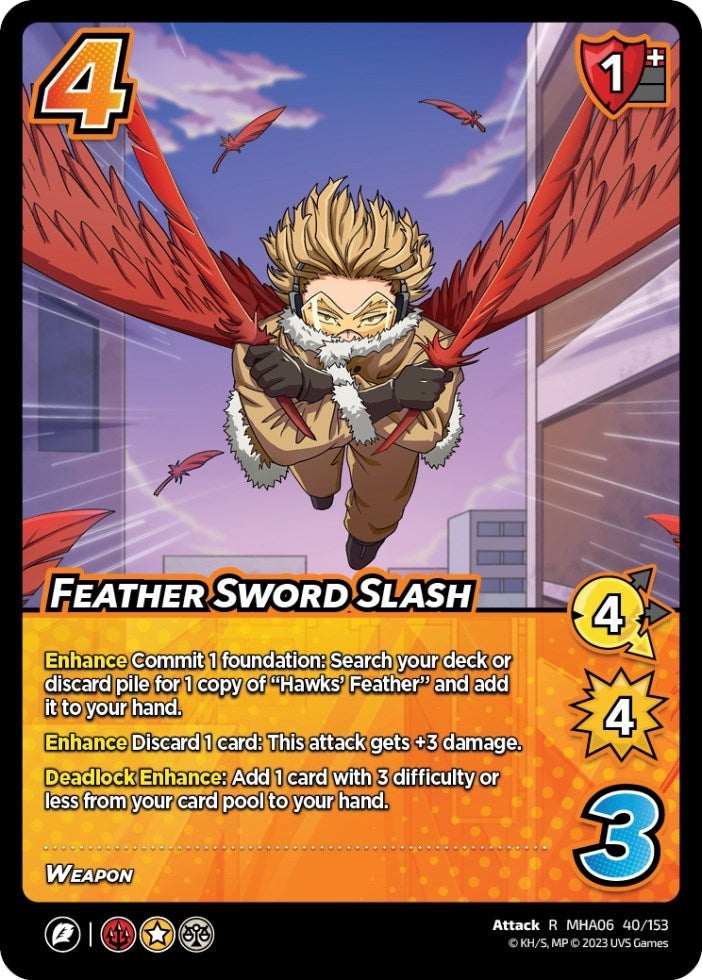 Image for Feather Sword Slash (UniVersus: My Hero Academia: Jet Burn) (40/153) - UniVersus