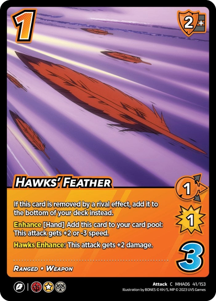 Image for Hawks' Feather (UniVersus: My Hero Academia: Jet Burn) (41/153) - UniVersus