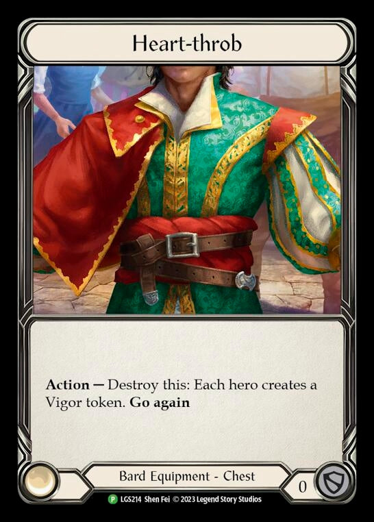 Image for Heart-throb - LGS214 (Flesh and Blood: Promo Cards) (LGS214) - Flesh and Blood TCG