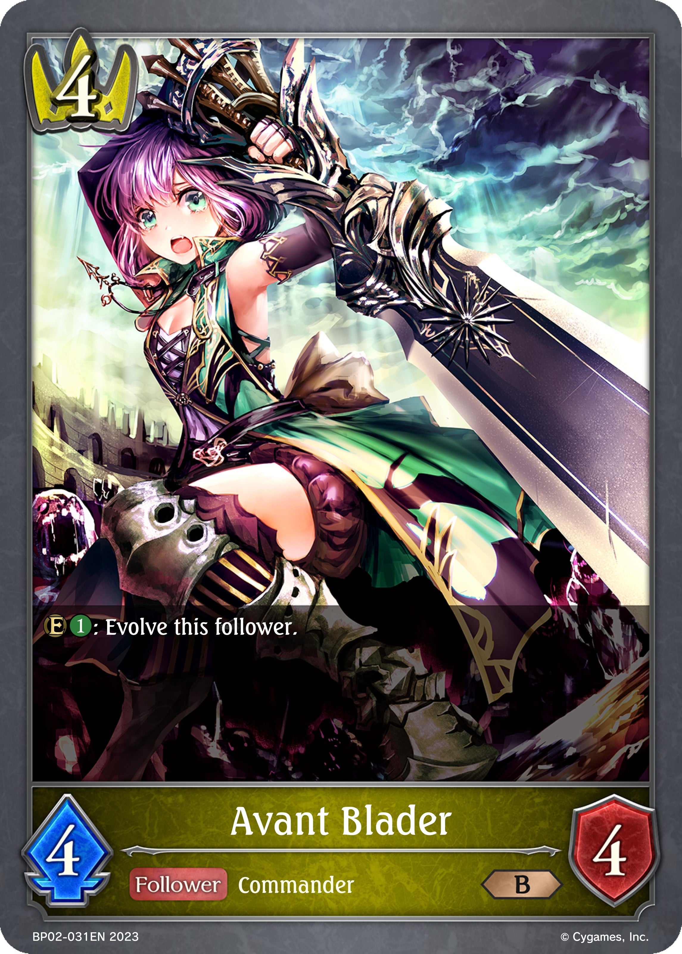 Image for Avant Blader (BP02: Reign of Bahamut) (BP02-031EN) - Shadowverse: Evolve