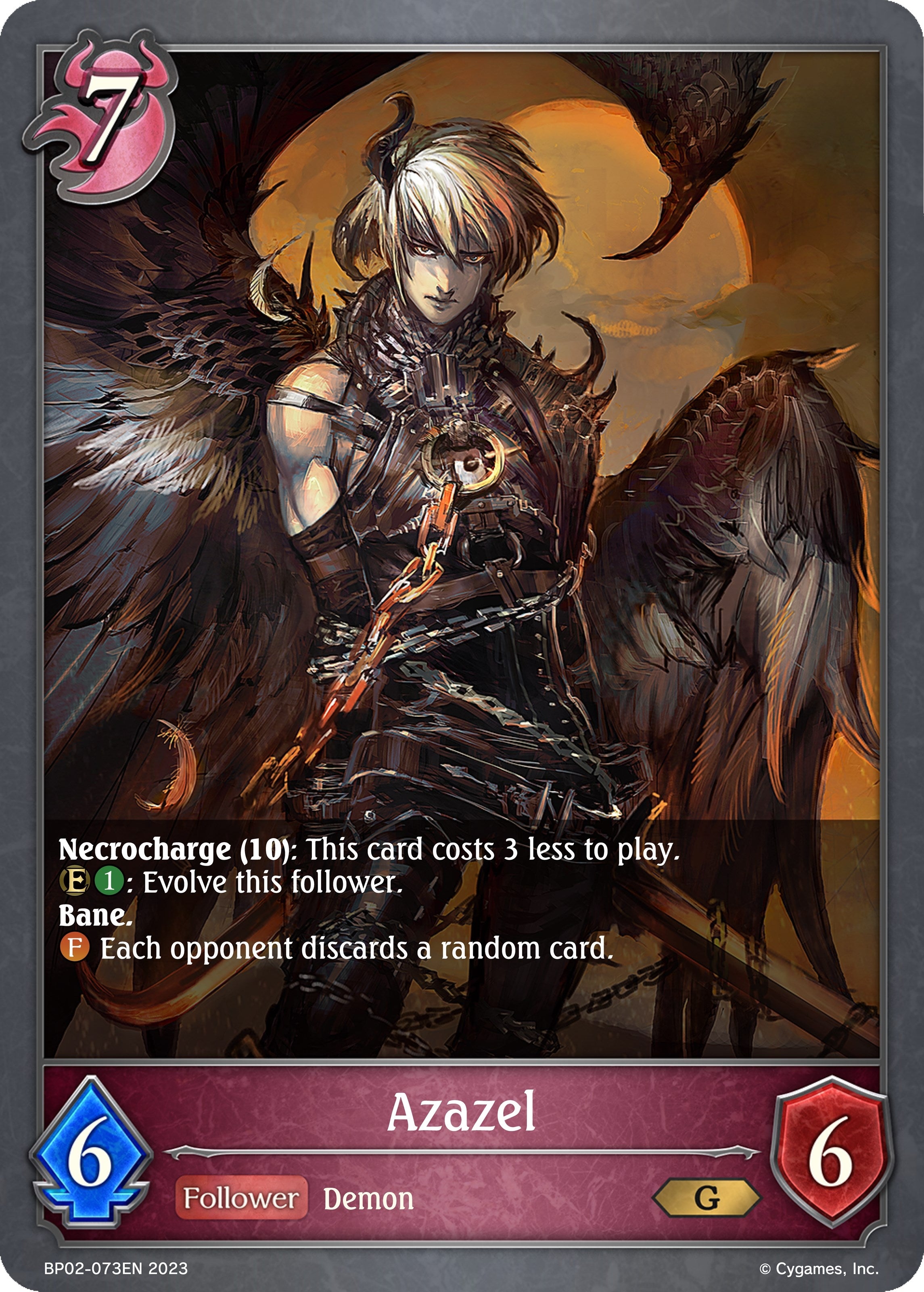 Image for Azazel (BP02: Reign of Bahamut) (BP02-073EN) - Shadowverse: Evolve