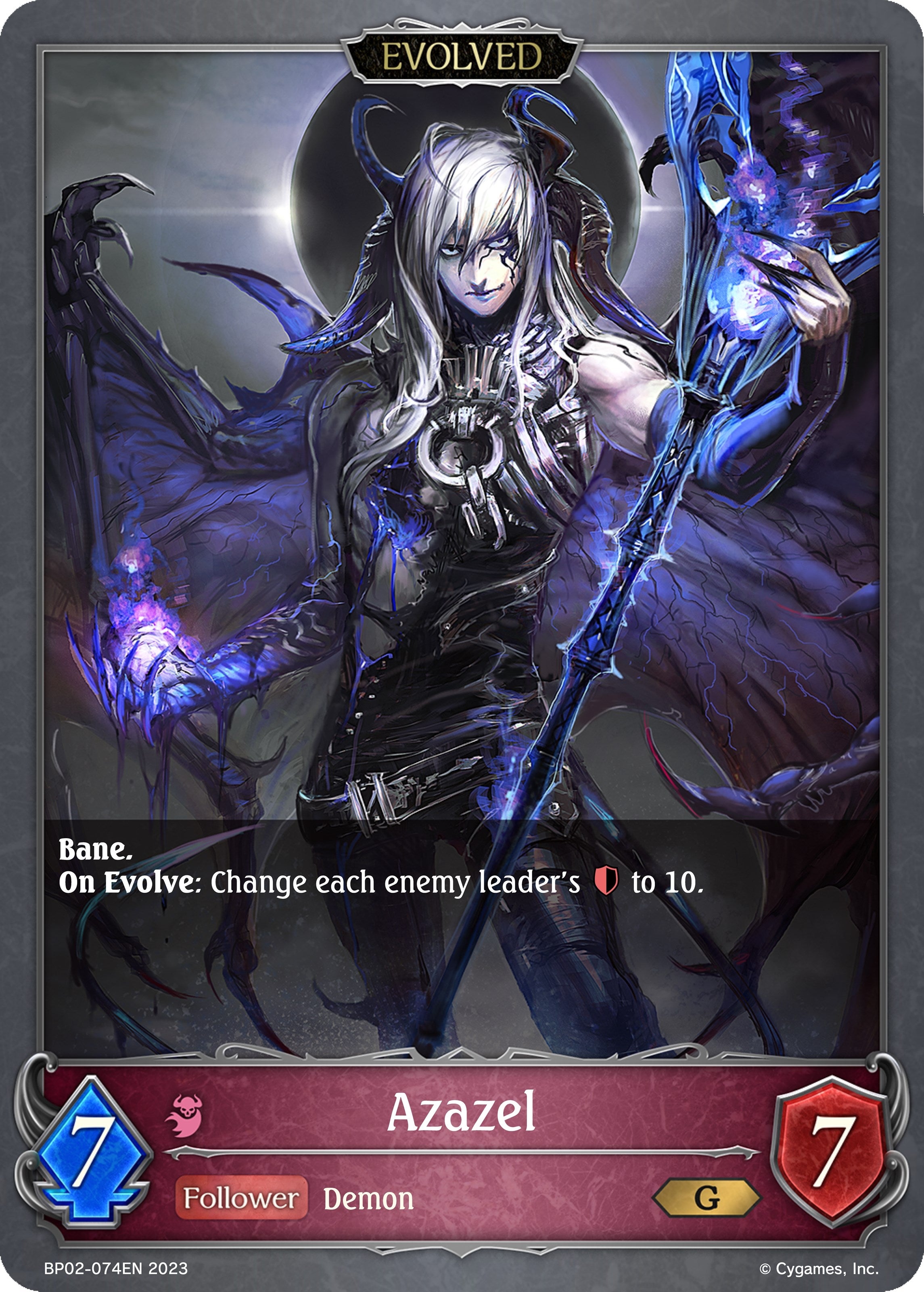Image for Azazel (Evolved) (BP02: Reign of Bahamut) (BP02-074EN) - Shadowverse: Evolve