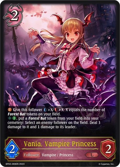Image for Vania, Vampire Princess (BP02: Reign of Bahamut) (BP02-069EN) - Shadowverse: Evolve