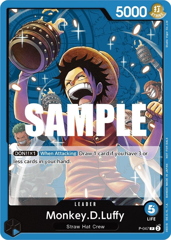 Image for Monkey.D.Luffy (047) (Sealed Battle Kit Vol. 1) (One Piece Promotion Cards) (P-047) - One Piece Card Game