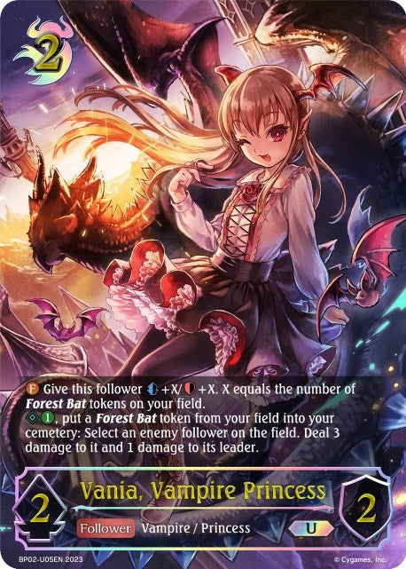 Image for Vania, Vampire Princess (U) (BP02: Reign of Bahamut) (BP02-U05EN) - Shadowverse: Evolve