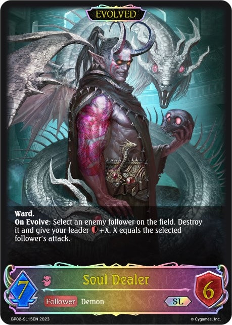 Image for Soul Dealer (Evolved) (SL) (BP02: Reign of Bahamut) (BP02-SL15EN) - Shadowverse: Evolve
