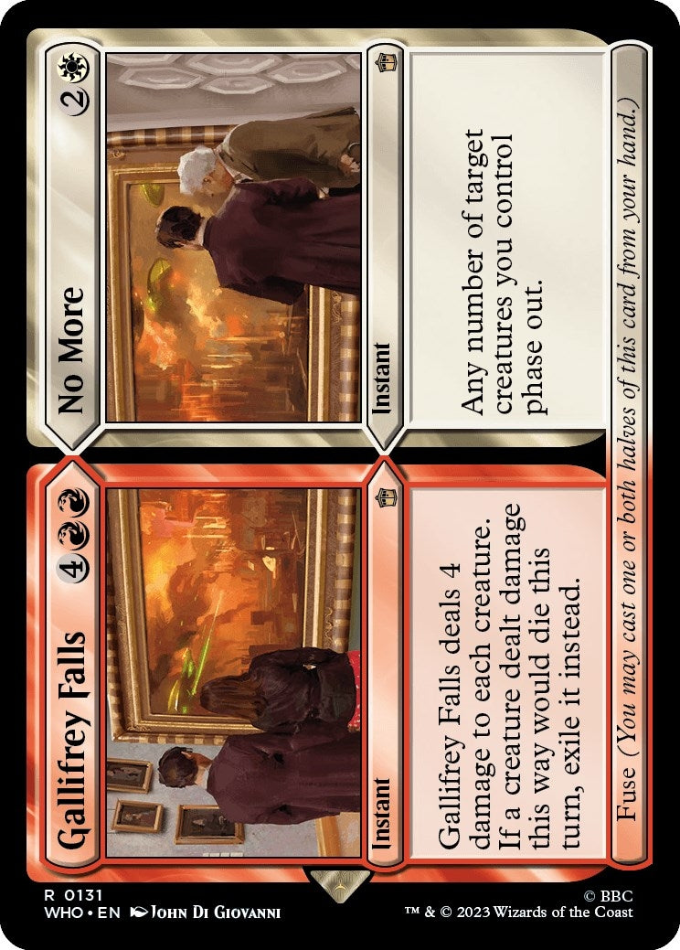 Image for Gallifrey Falls // No More (Universes Beyond: Doctor Who) (131) - Magic: The Gathering
