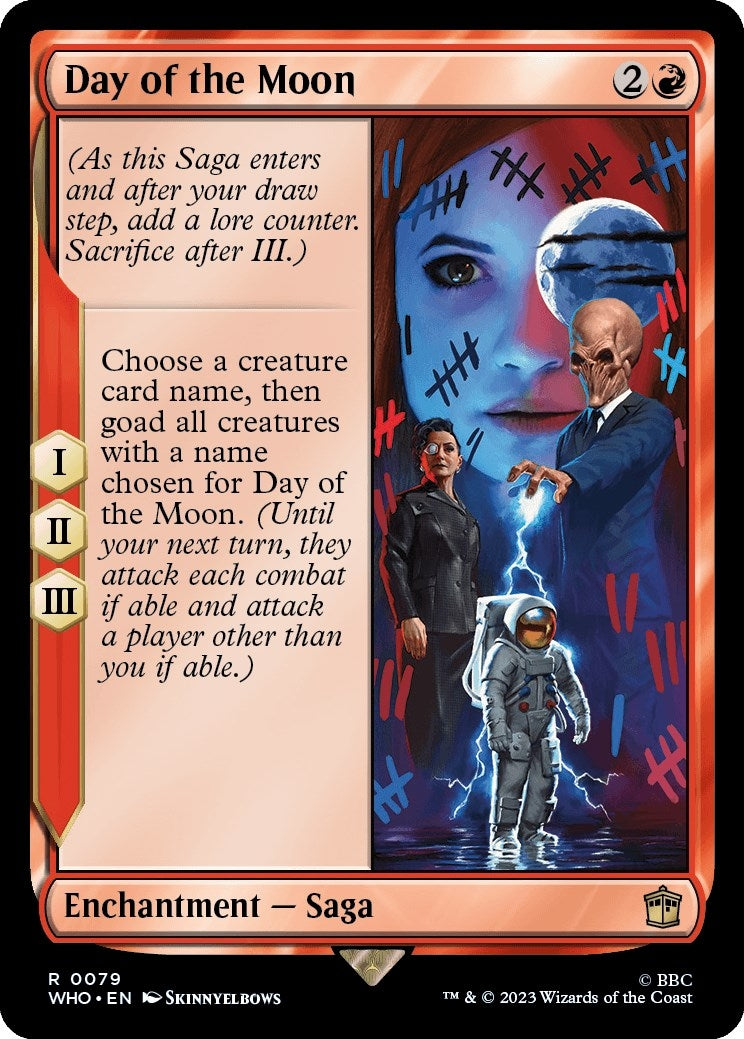 Image for Day of the Moon (Universes Beyond: Doctor Who) (79) - Magic: The Gathering