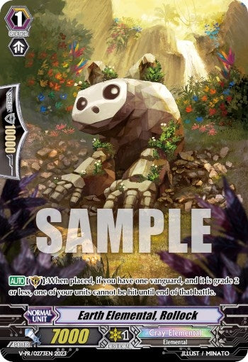 Image for Earth Elemental, Rollock (V Promo Cards) (V-PR/0273EN) - Cardfight Vanguard