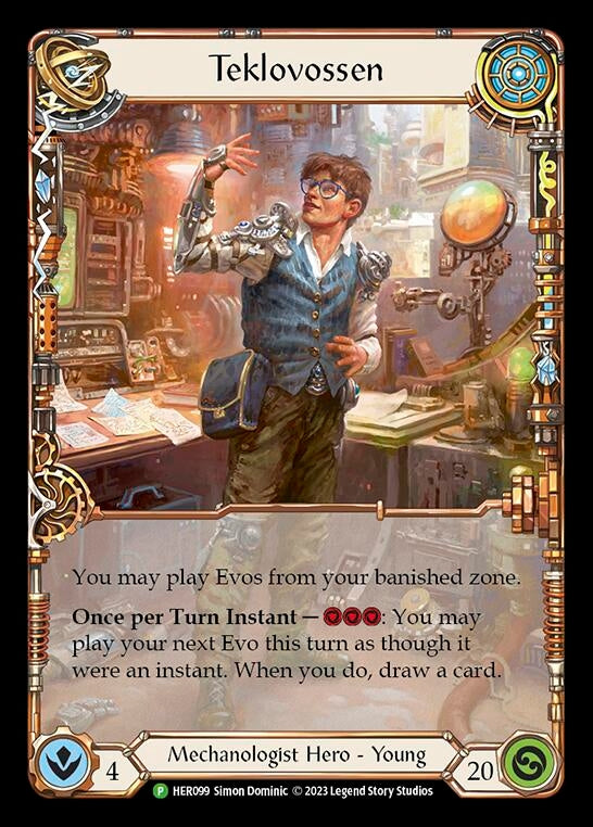 Image for Teklovossen - HER099 (Flesh and Blood: Promo Cards) (HER099) - Flesh and Blood TCG