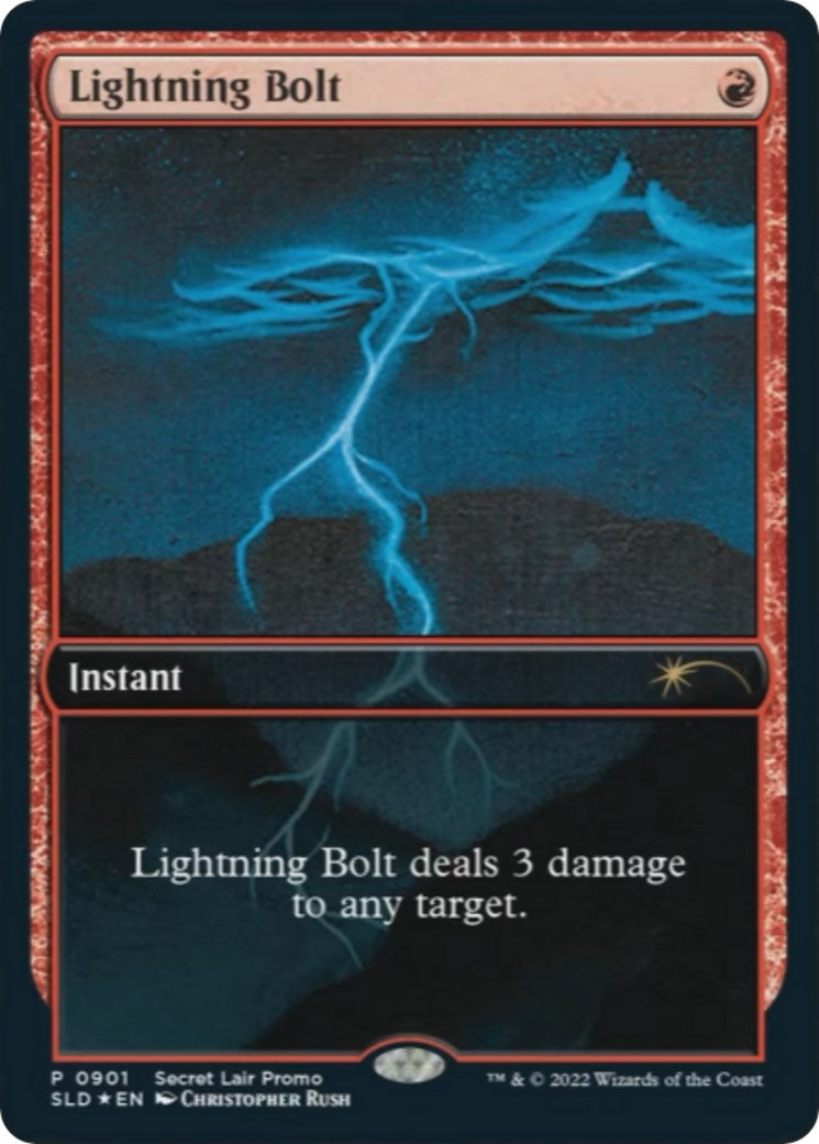 Image for Lightning Bolt (0901) (Secret Lair Drop Series) (901) - Magic: The Gathering