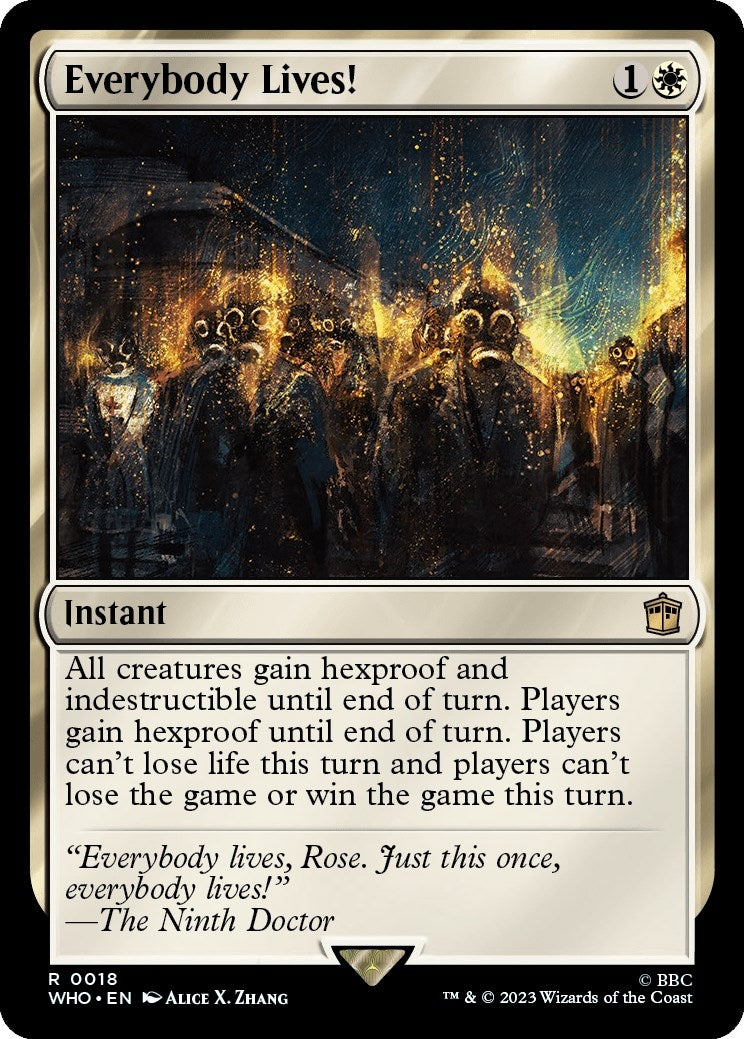 Image for Everybody Lives! (Universes Beyond: Doctor Who) (18) - Magic: The Gathering