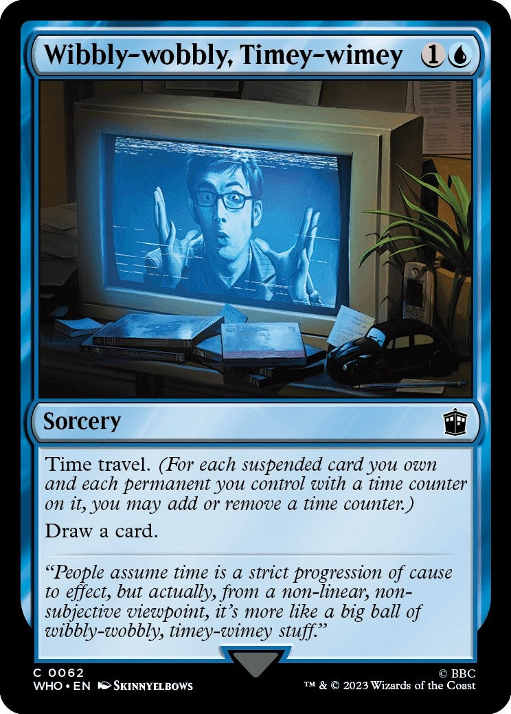 Image for Wibbly-wobbly, Timey-wimey (Universes Beyond: Doctor Who) (62) - Magic: The Gathering