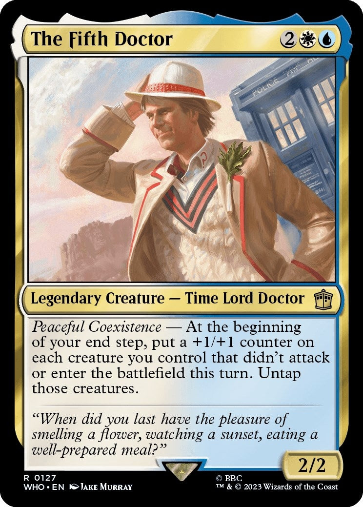 Image for The Fifth Doctor (Universes Beyond: Doctor Who) (127) - Magic: The Gathering