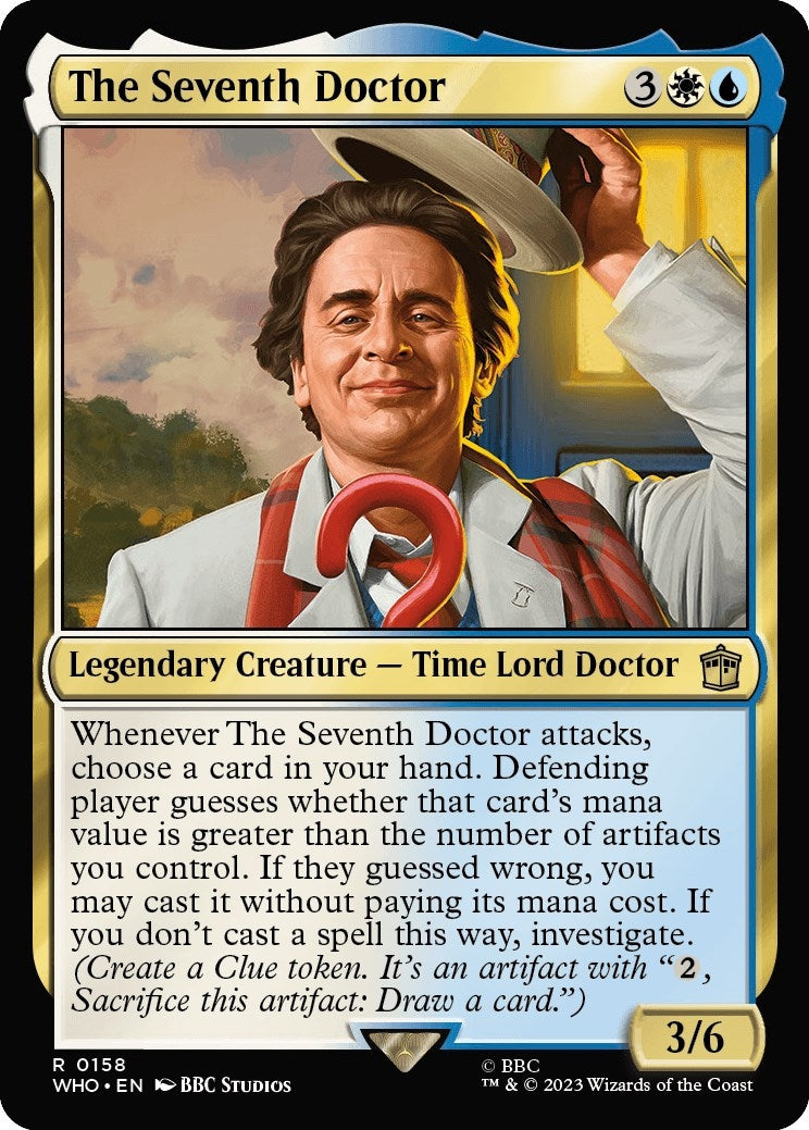 Image for The Seventh Doctor (Universes Beyond: Doctor Who) (158) - Magic: The Gathering