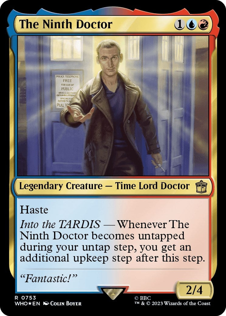 Image for The Ninth Doctor (Surge Foil) (Universes Beyond: Doctor Who) (753) - Magic: The Gathering