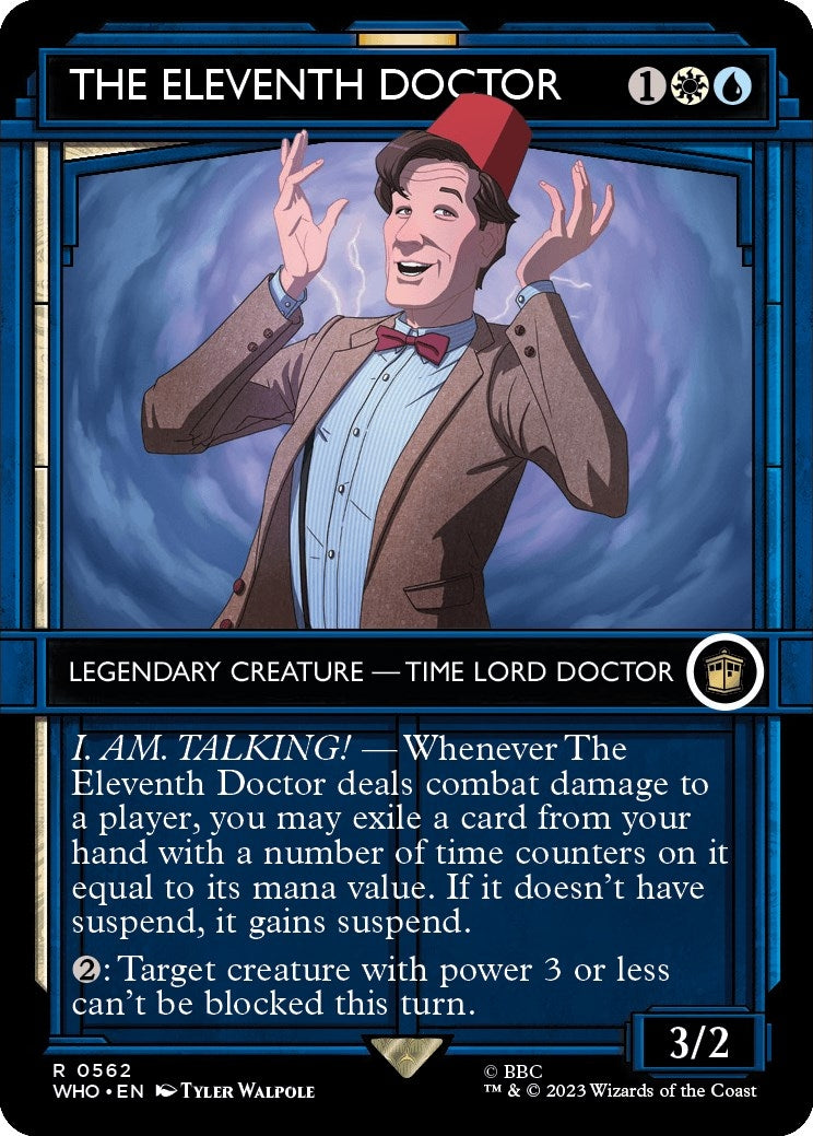 Image for The Eleventh Doctor (Showcase) (Universes Beyond: Doctor Who) (562) - Magic: The Gathering