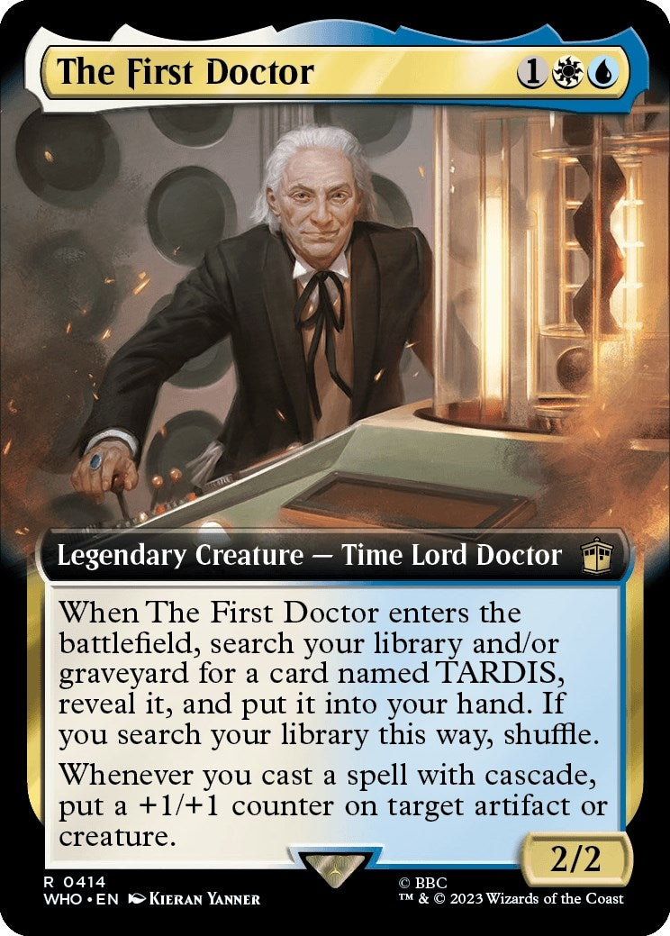 Image for The First Doctor (Extended Art) (Universes Beyond: Doctor Who) (414) - Magic: The Gathering