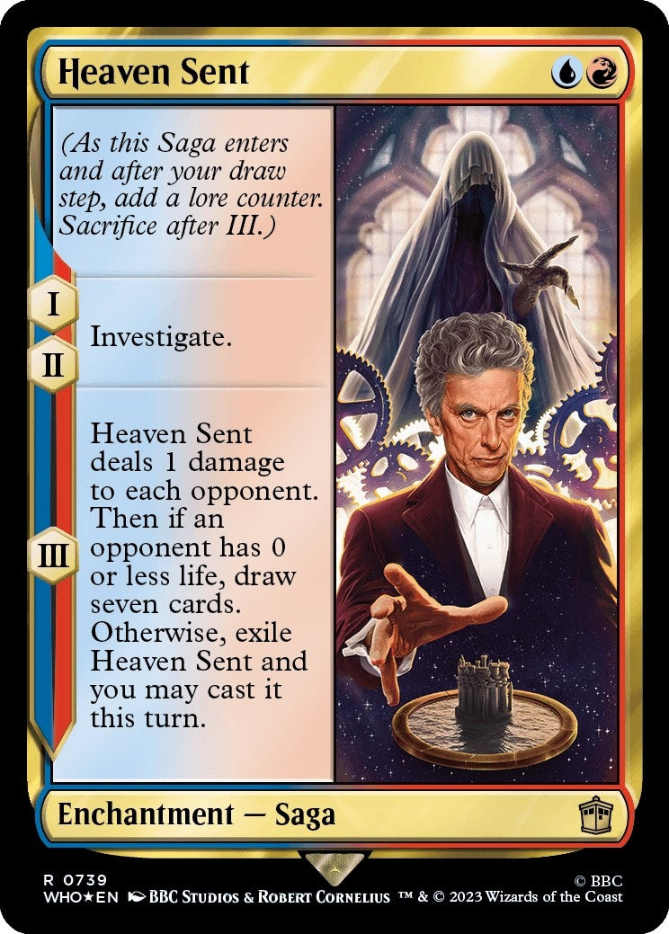 Image for Heaven Sent (Surge Foil) (Universes Beyond: Doctor Who) (739) - Magic: The Gathering