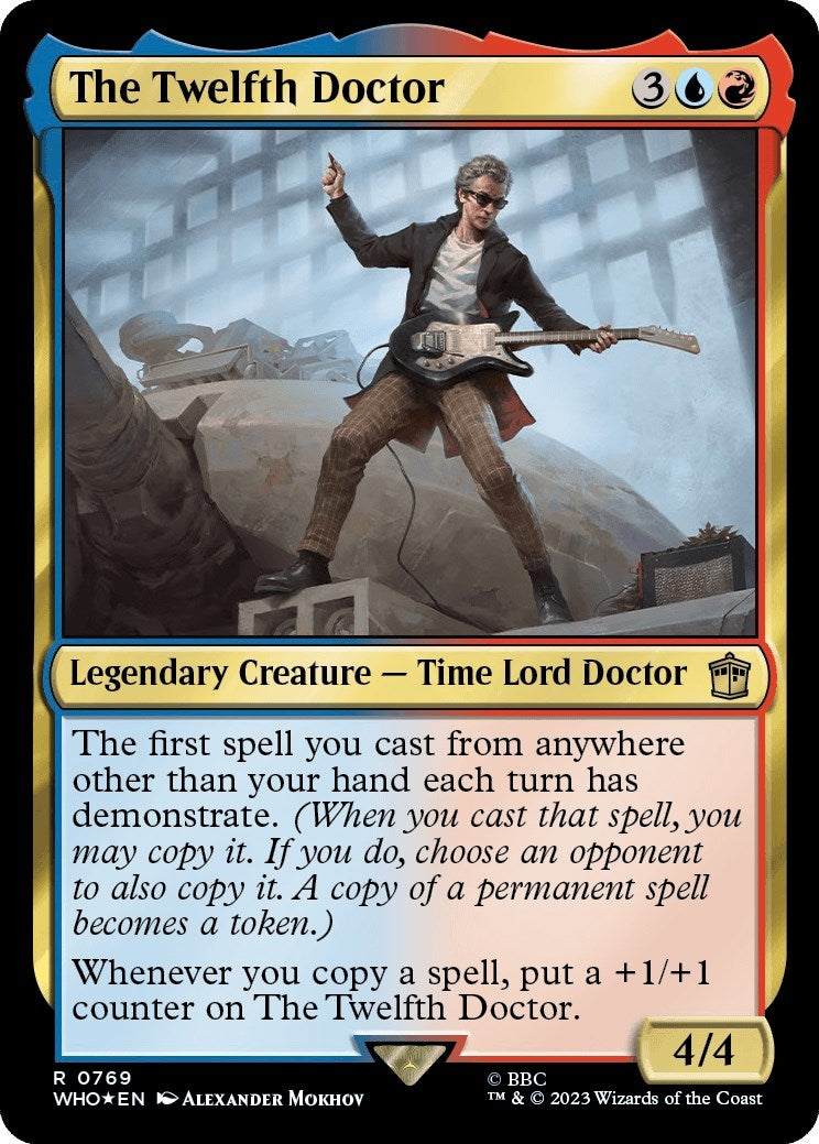 Image for The Twelfth Doctor (Surge Foil) (Universes Beyond: Doctor Who) (769) - Magic: The Gathering