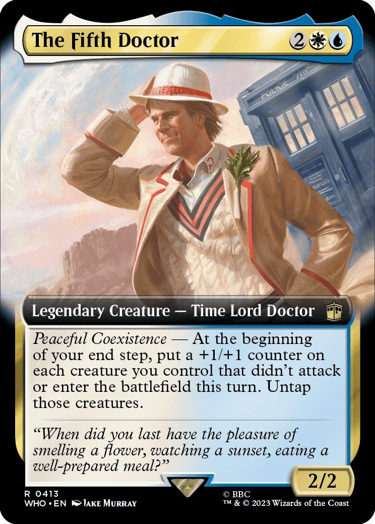 Image for The Fifth Doctor (Extended Art) (Universes Beyond: Doctor Who) (413) - Magic: The Gathering