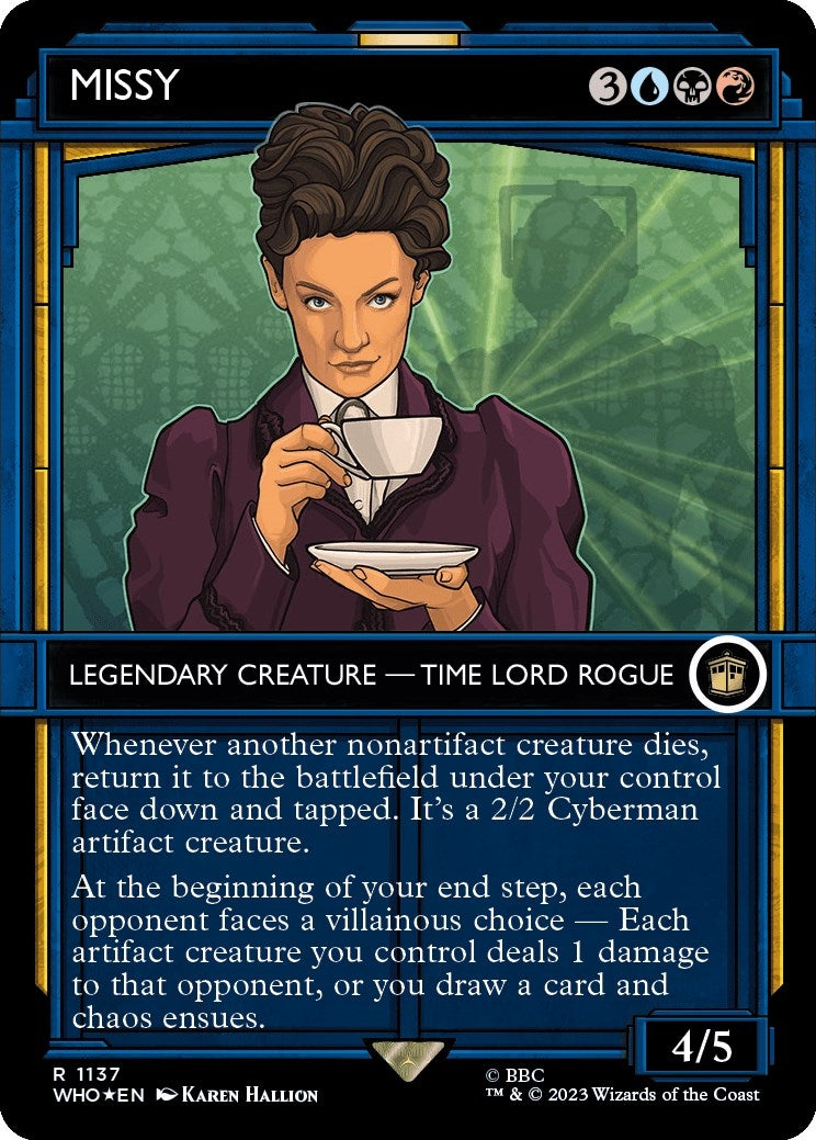 Image for Missy (Showcase) (Surge Foil) (Universes Beyond: Doctor Who) (1137) - Magic: The Gathering