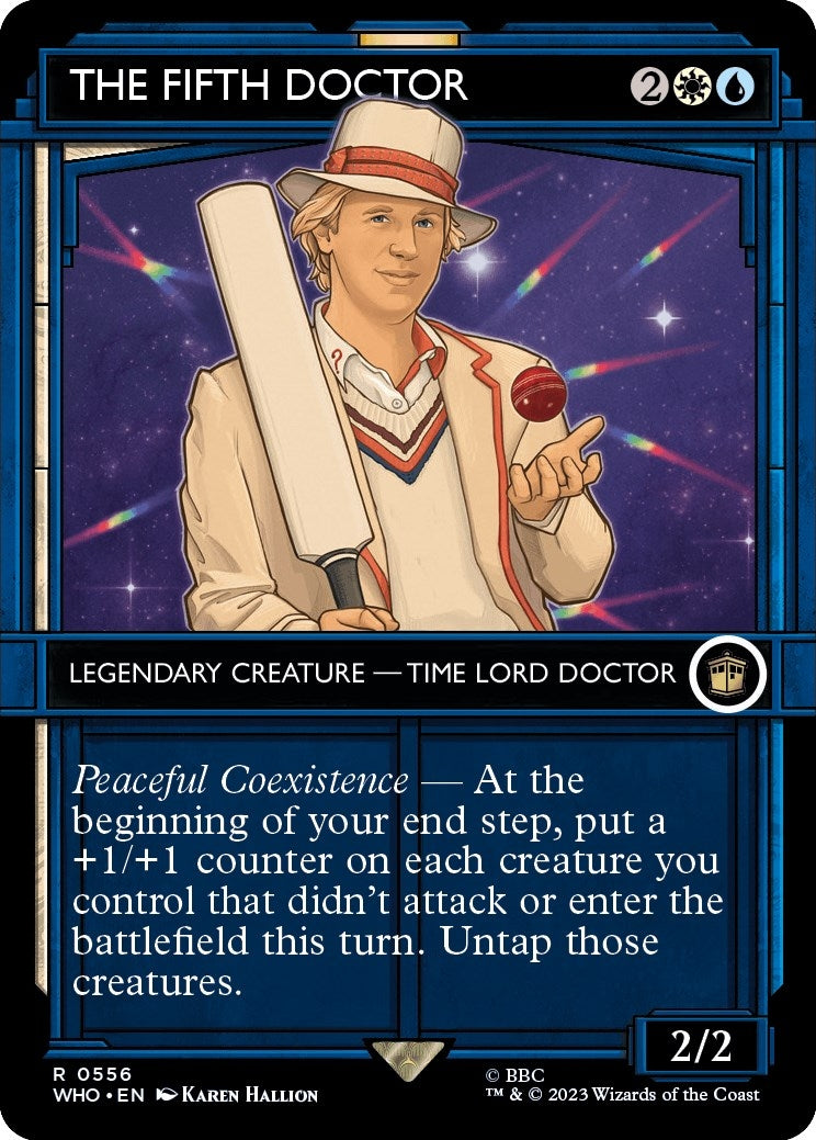 Image for The Fifth Doctor (Showcase) (Universes Beyond: Doctor Who) (556) - Magic: The Gathering