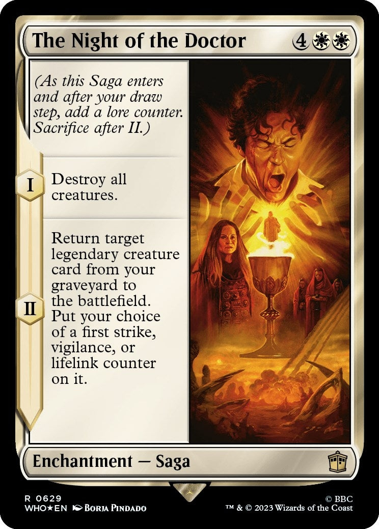 Image for The Night of the Doctor (Surge Foil) (Universes Beyond: Doctor Who) (629) - Magic: The Gathering