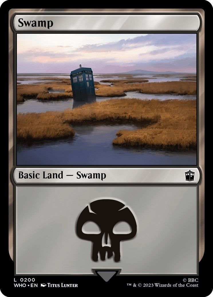 Image for Swamp (0200) (Universes Beyond: Doctor Who) (200) - Magic: The Gathering