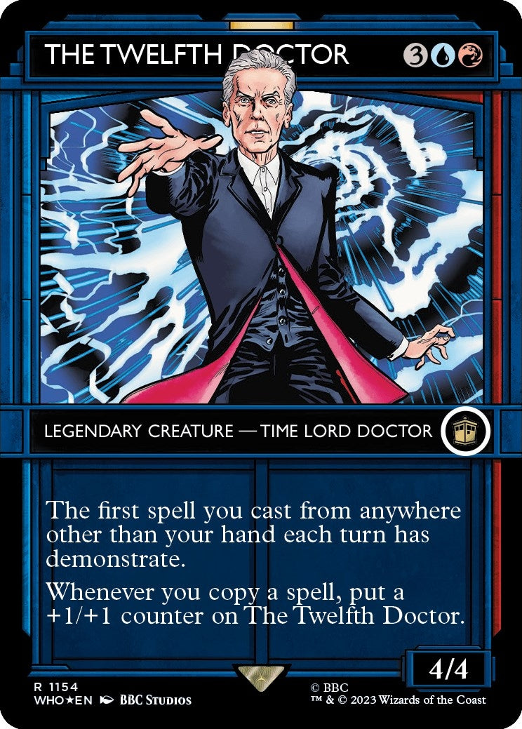 Image for The Twelfth Doctor (Showcase) (Surge Foil) (Universes Beyond: Doctor Who) (1154) - Magic: The Gathering