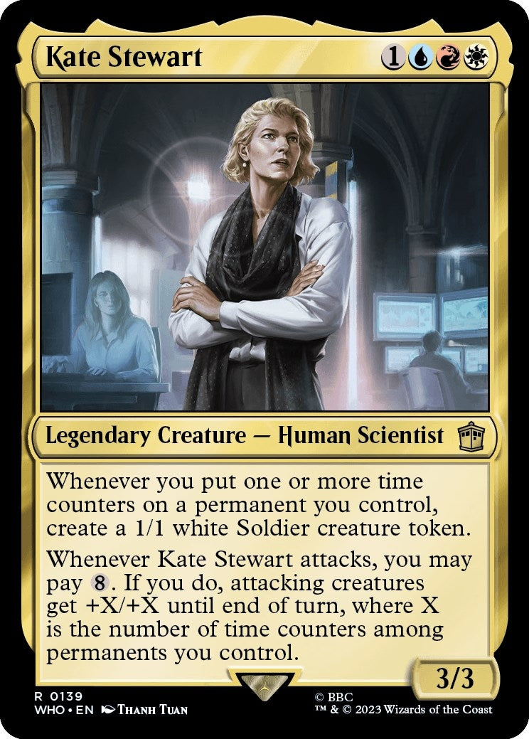 Image for Kate Stewart (Universes Beyond: Doctor Who) (139) - Magic: The Gathering