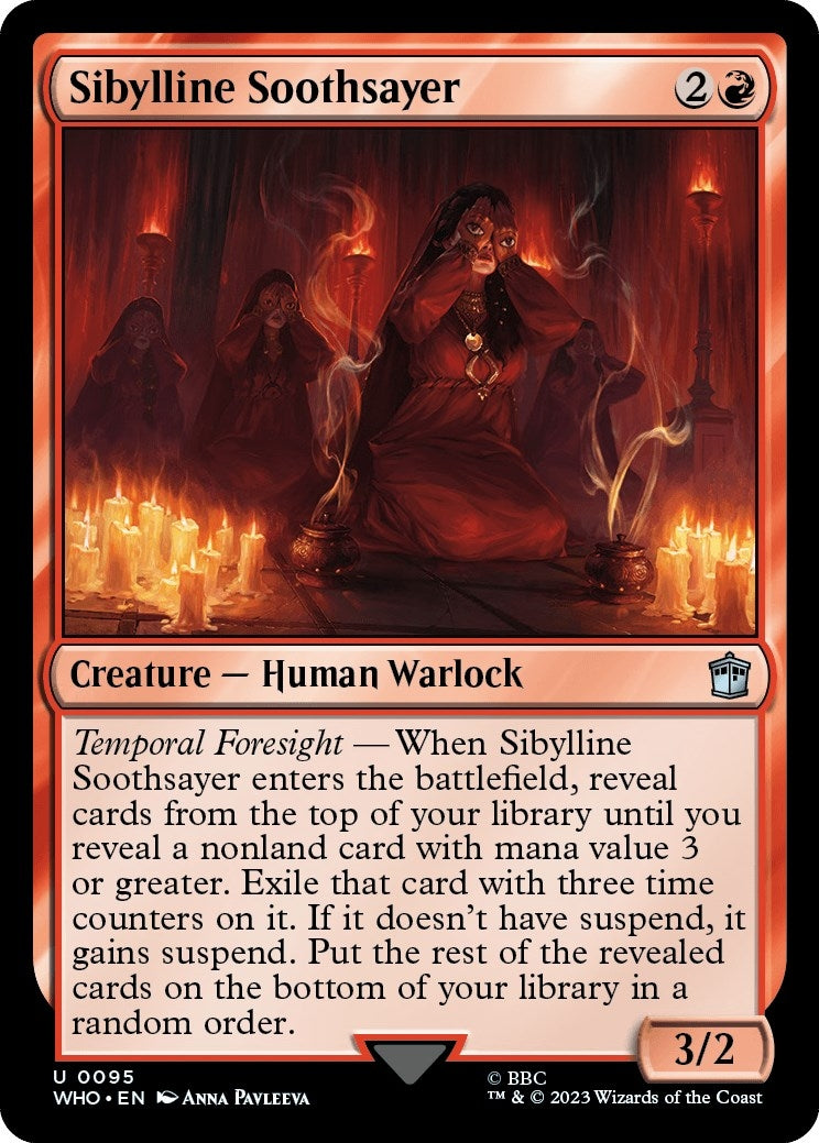 Image for Sibylline Soothsayer (Universes Beyond: Doctor Who) (95) - Magic: The Gathering
