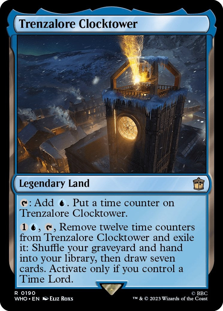 Image for Trenzalore Clocktower (Universes Beyond: Doctor Who) (190) - Magic: The Gathering